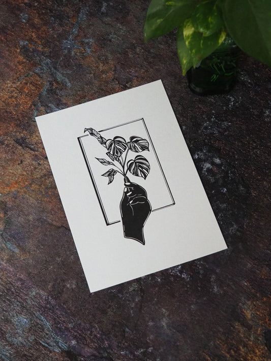 Hand with Flowers